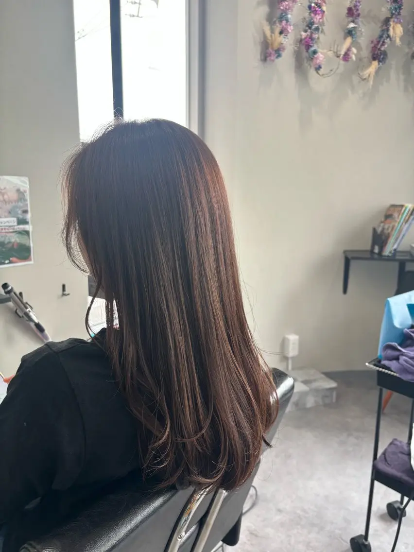 ロング トリートメント エヌプランツ 和泉府中のヘアスタイル