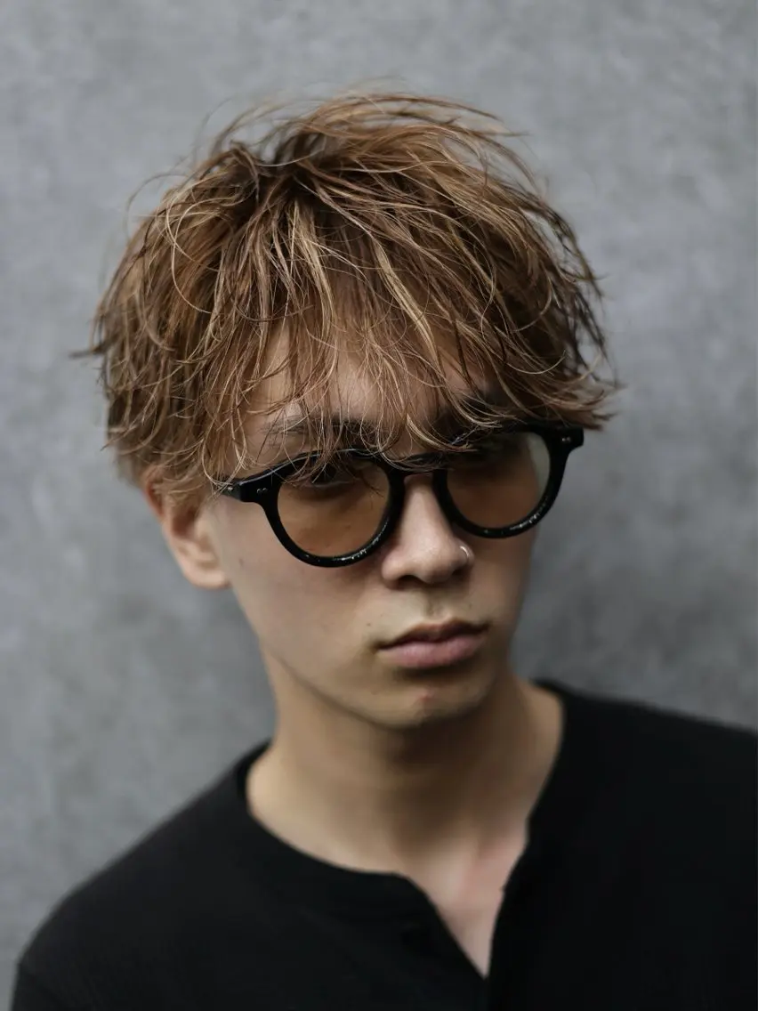 パーマ メンズ カット パーマ 🔥メンズパーマ職人 ✂️加瀬澤駿✂️のヘアスタイル