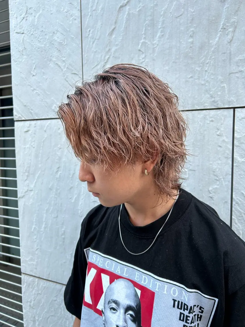 カラー パーマ メンズ カット パーマ パーマ支持率No.1 ❤️‍🔥安成弾のヘアスタイル