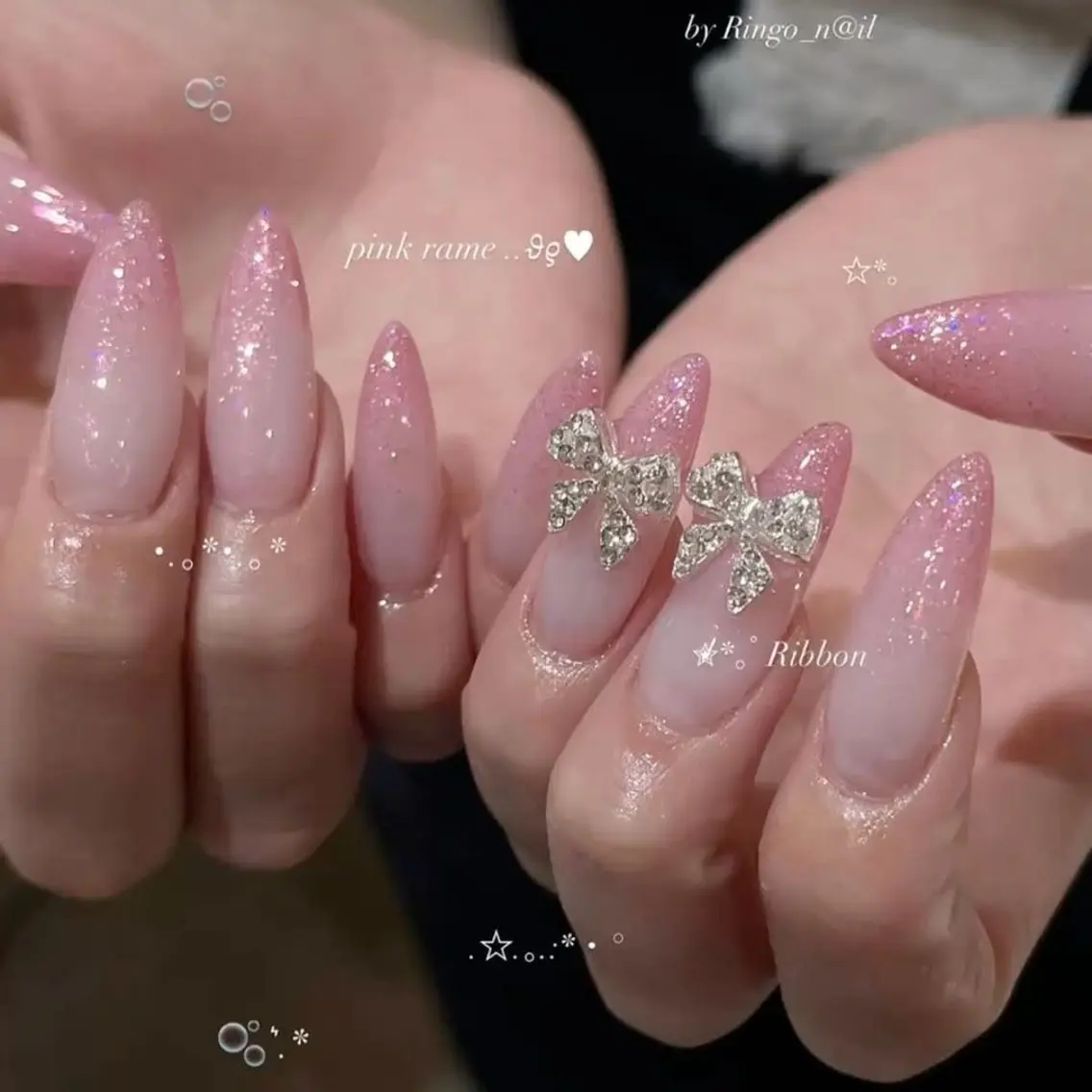 ネイル キラキラネイル 韓国ネイル マグネットネイル 持ち込み ワンホンネイル ハンドネイル ハンドケア Mika nail_Royalのネイルデザイン