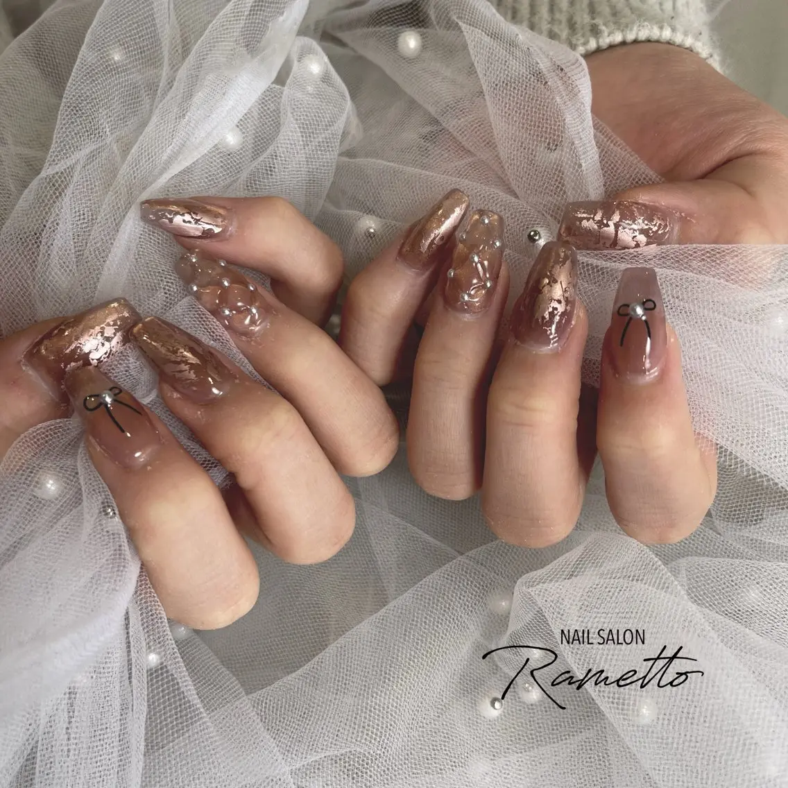 ネイル ハンドネイル NAILSALON Ramettoのネイルデザイン