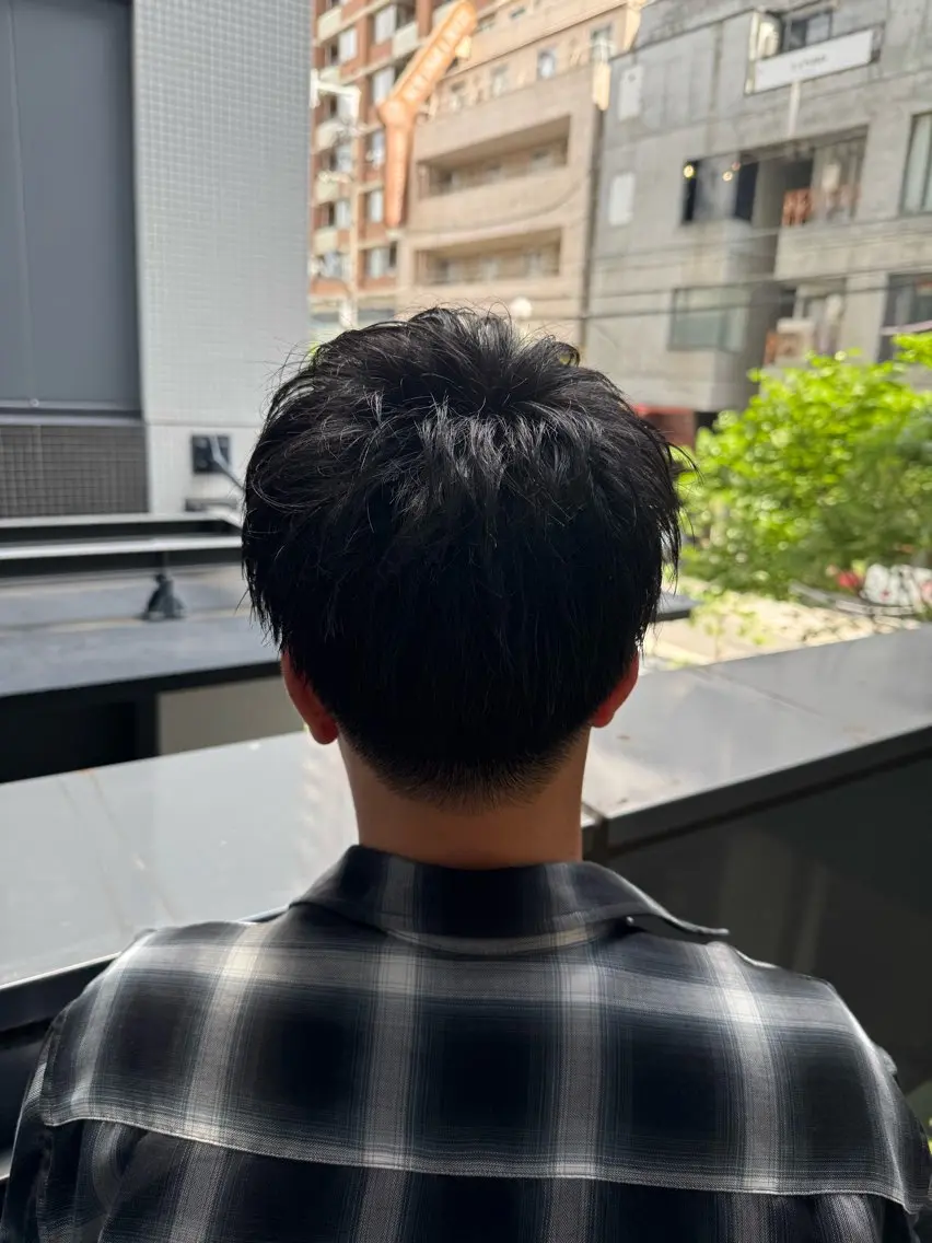 メンズ カット 河野 悠のヘアスタイル