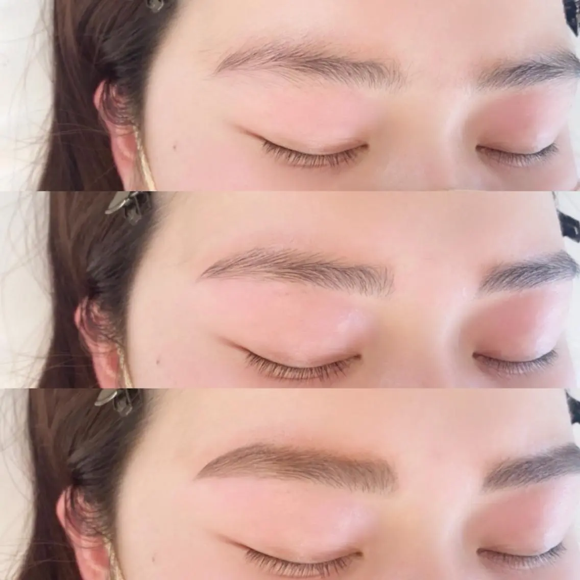 アイブロウ 𝙈𝙊𝙔𝙐🎀 韓国風/束感まつ毛のマツエク・マツパデザイン
