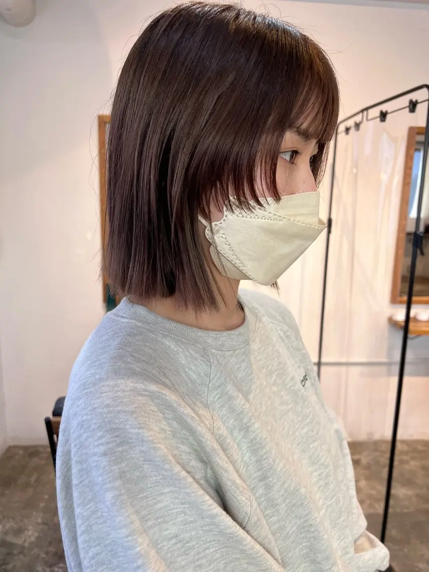 ミディアム レイヤーカット 京都河原町/MOE 何でもお任せ✨💓のヘアスタイル