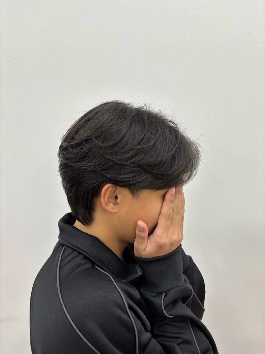 メンズ カット ヘアセット 大藤 守遥のヘアスタイル