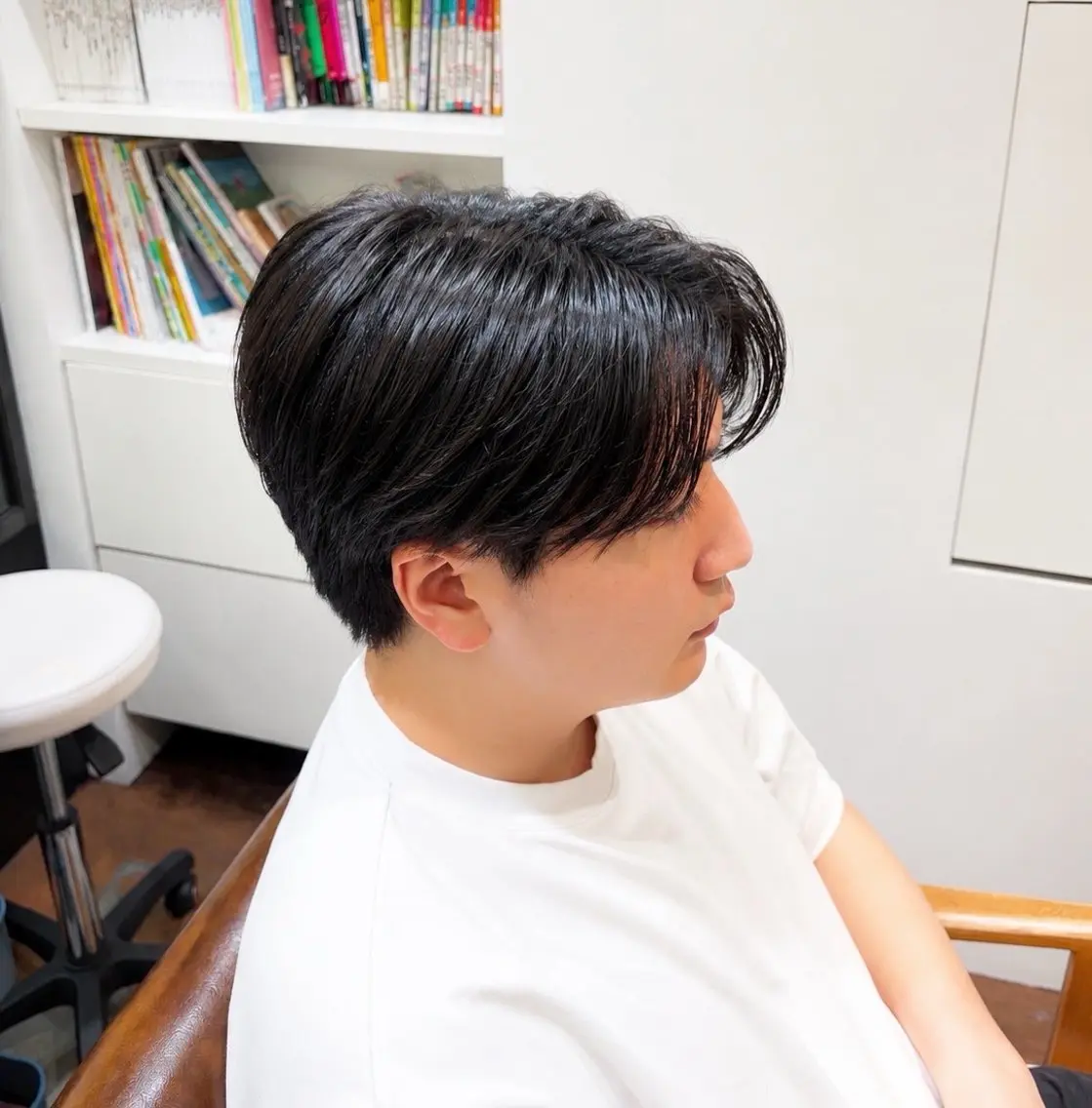 パーマ 新屋敷 拓大のヘアスタイル