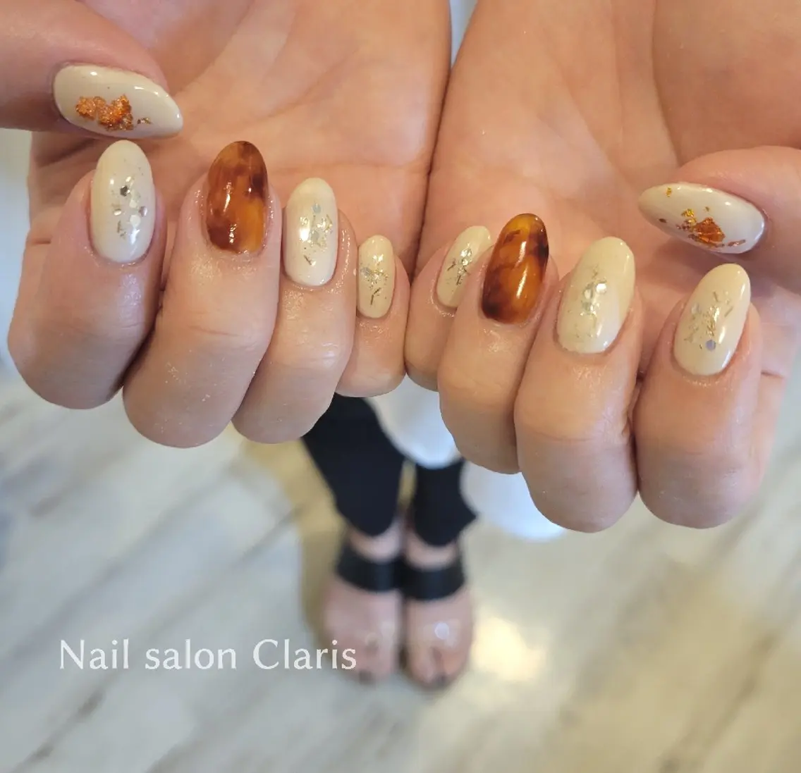 ネイル シンプルネイル Nailsalon Clarisのネイルデザイン