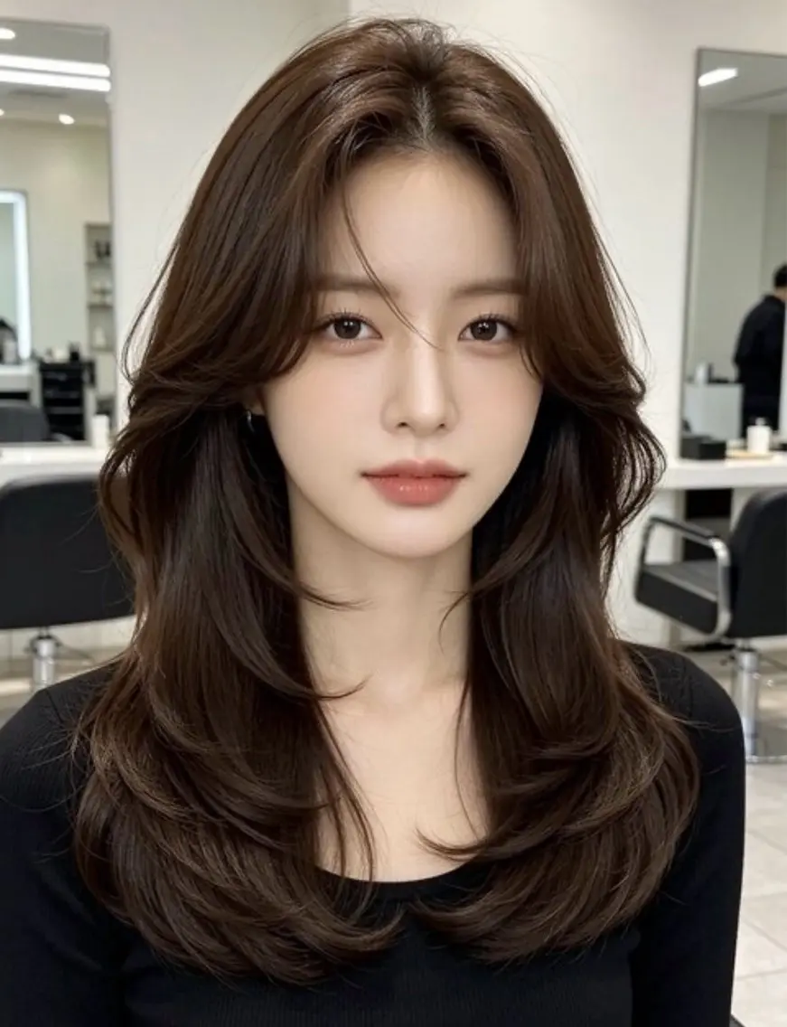 ロング 大山 倫摩のヘアスタイル