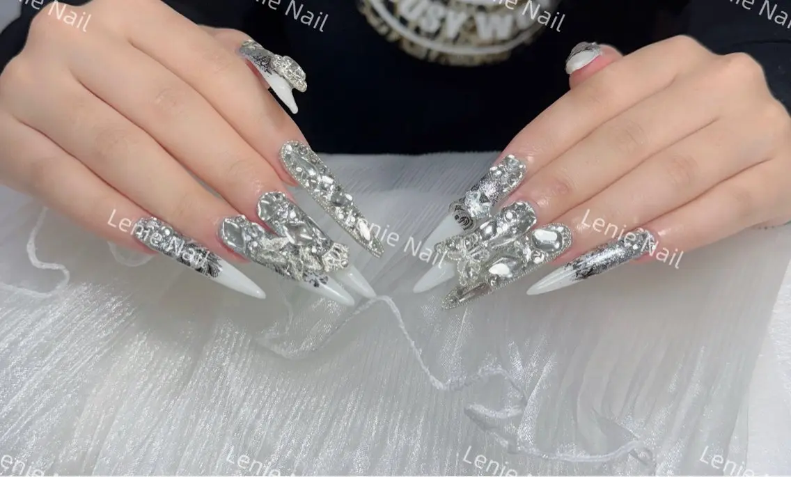 ネイル アートネイル 韓国ネイル 持ち込み ワンホンネイル ハンドネイル Lenie Nail Salonのネイルデザイン