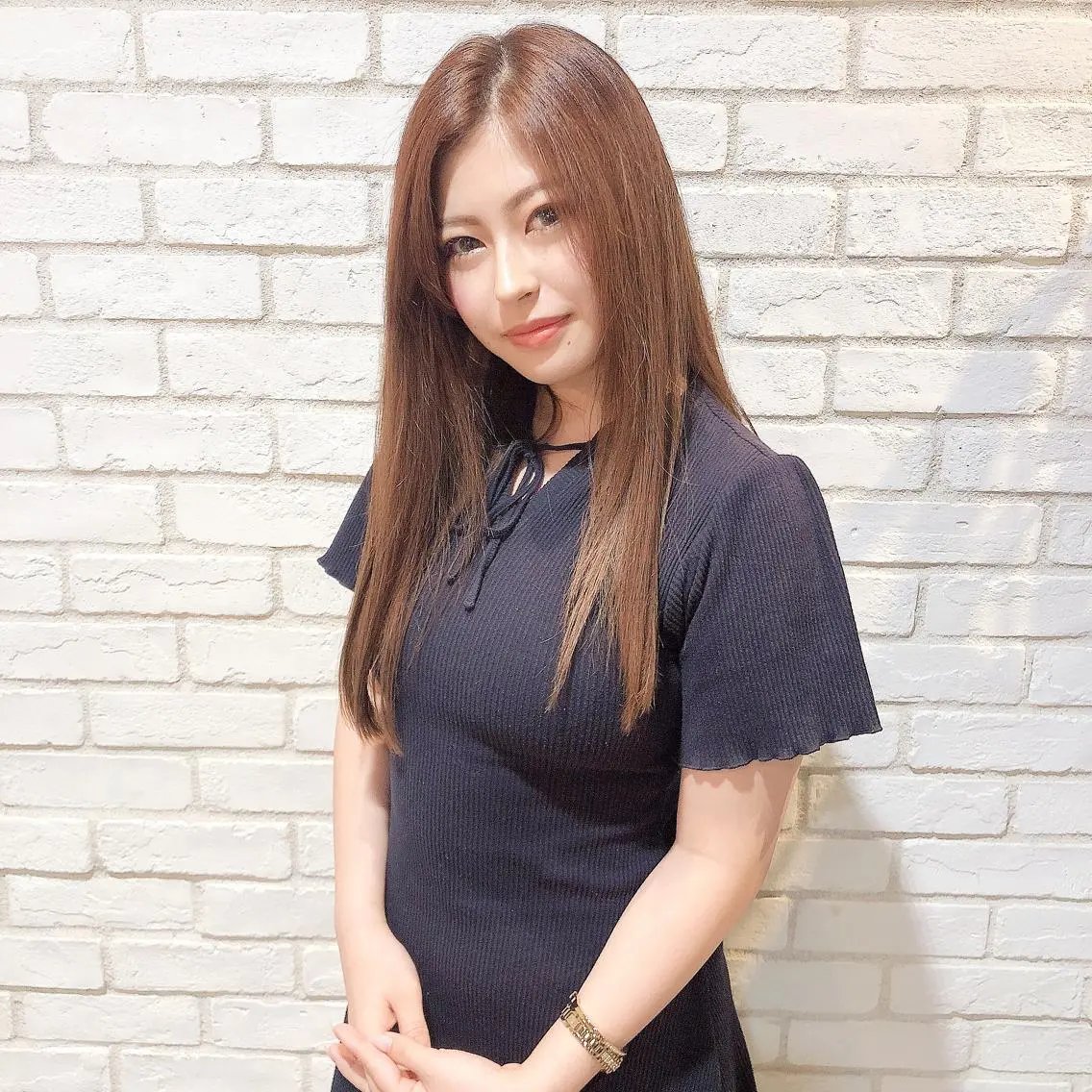 ロング ヘアアレンジ 圧倒的透明感カラー nana🦕のヘアスタイル