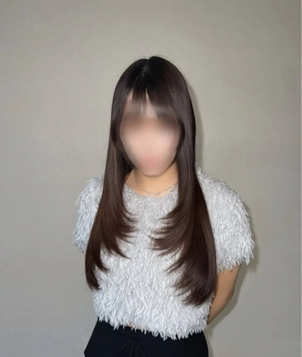 ロング レイヤーカットモデ ル募集中❄️横田のヘアスタイル