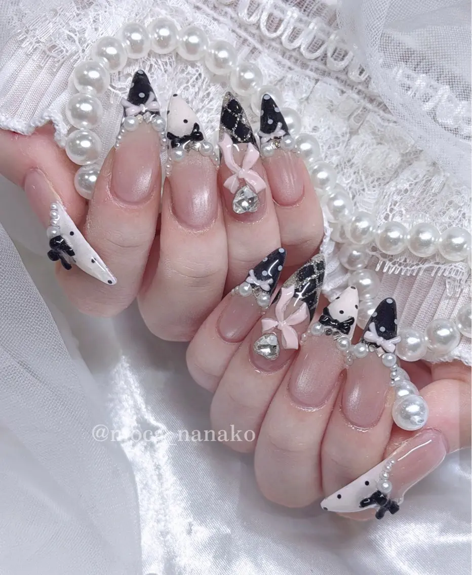 ネイル ハンドネイル moca 心斎橋 nanako .のネイルデザイン
