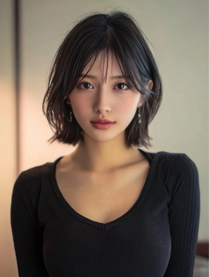 【人気No.2】カット+髪質改善カラー+コアミートリートメント ￥13200の写真