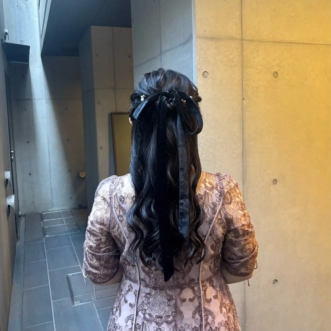 ロング ヘアアレンジ ヘアセット 〖❁ちひろ| LEONID❁〗のヘアスタイル