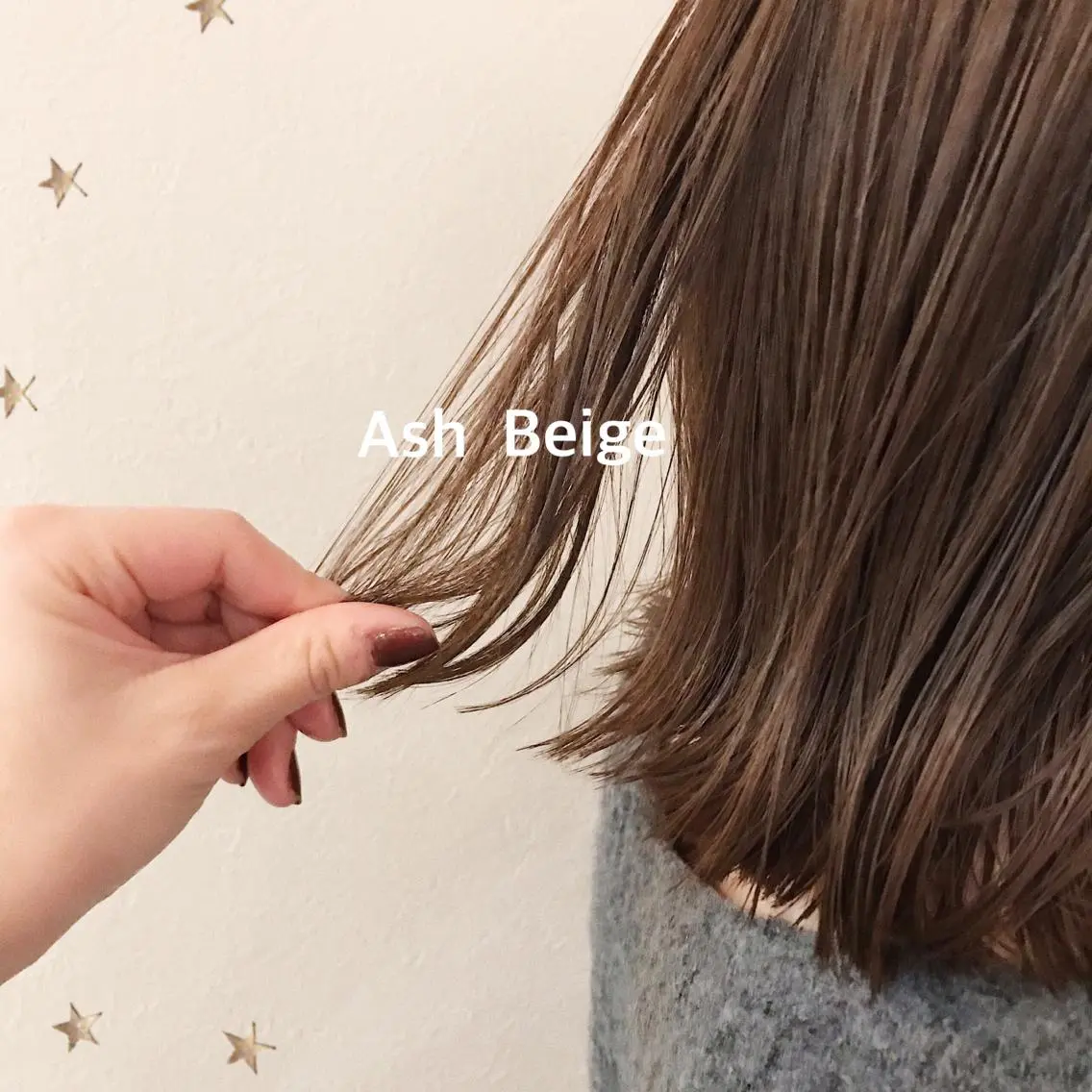 ミディアム カラー ヘアカラー トリートメント 市川 千夏のヘアスタイル