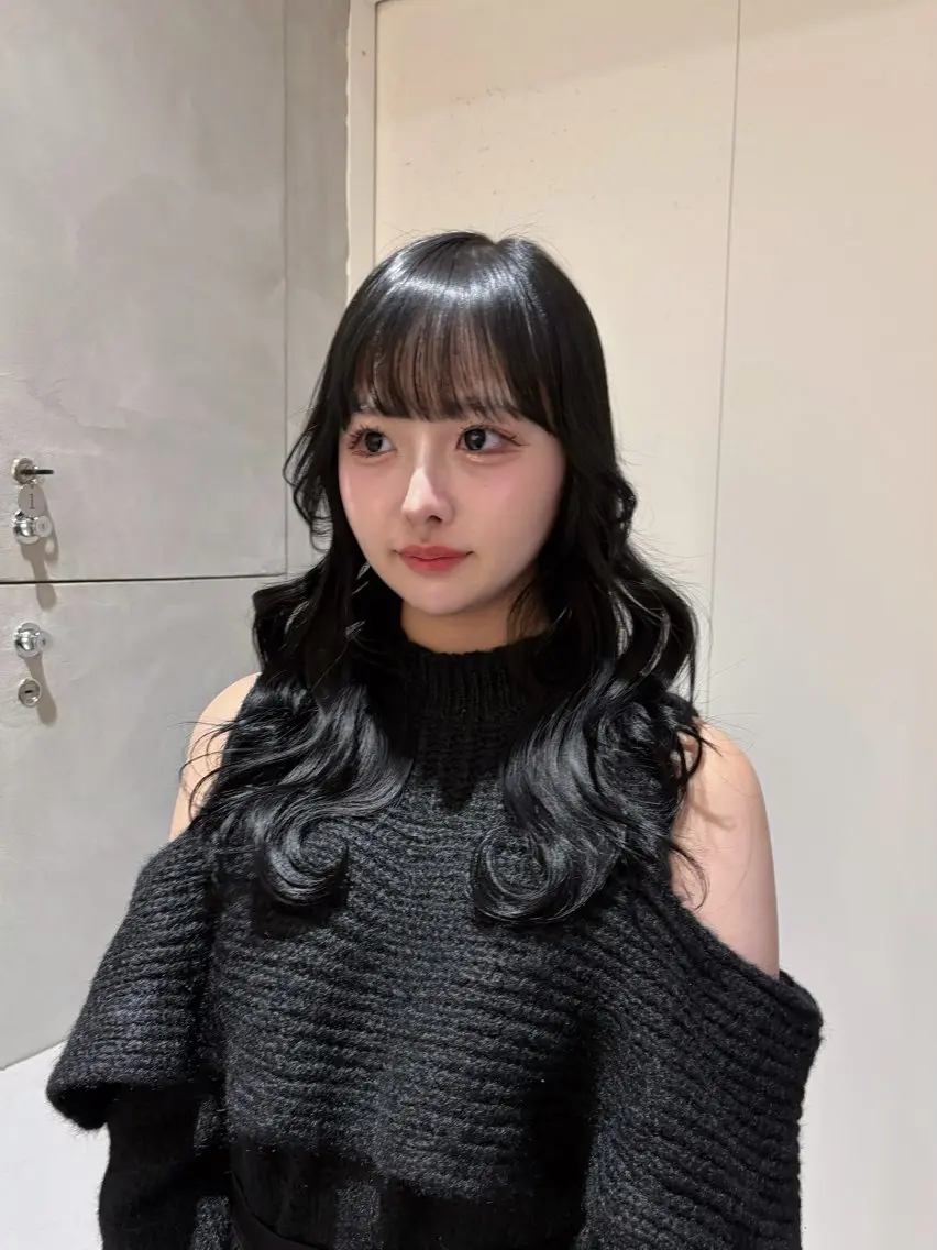 ロング カット Rino🎀/盛れる 顔周りカット🪽✩のヘアスタイル