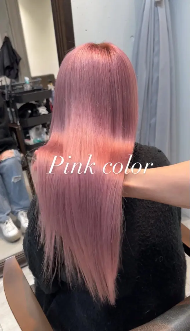 ロング カラー パーマ ヘアアレンジ ヘアカラー トリートメント ブリーチカラー🤍 颯馬🐈‍⬛のヘアスタイル