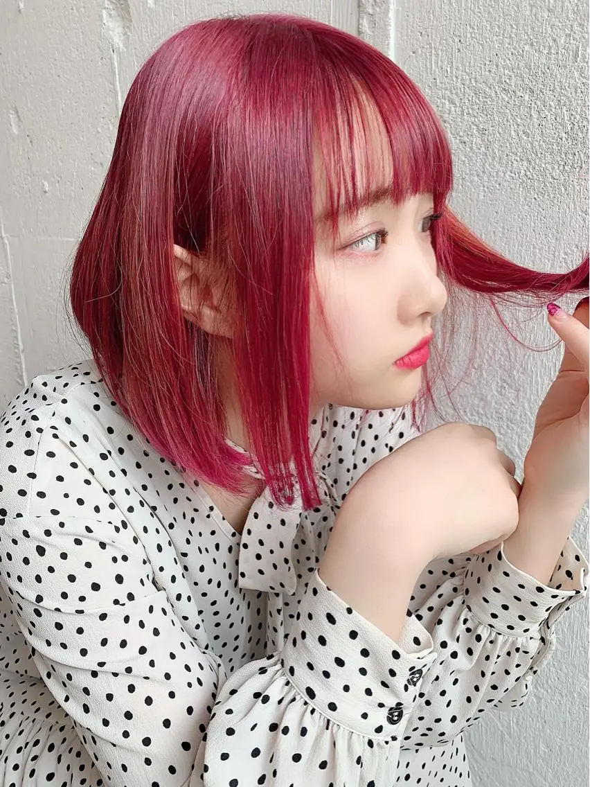 💛破格人気No.1💛ミニモ限定何度も利用可能💖カット&リタッチカラー+2ステップトリートメント付き🧸7400円の写真