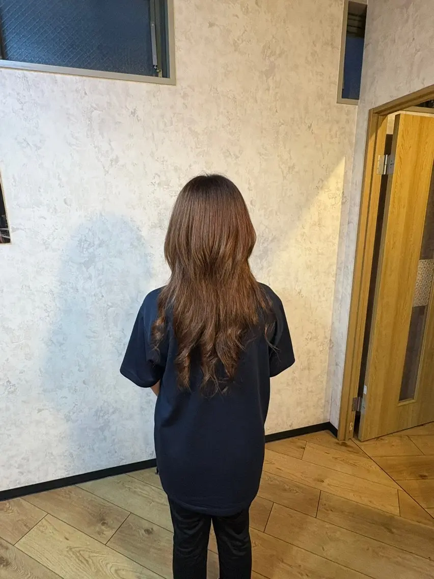 ロング カラー AnitoRai かおるのヘアスタイル