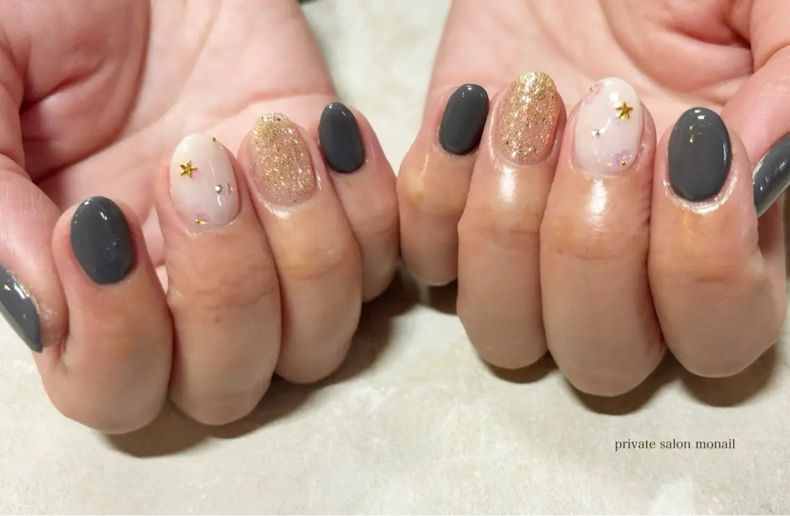 ネイル ハンドネイル nail salon monailのネイルデザイン