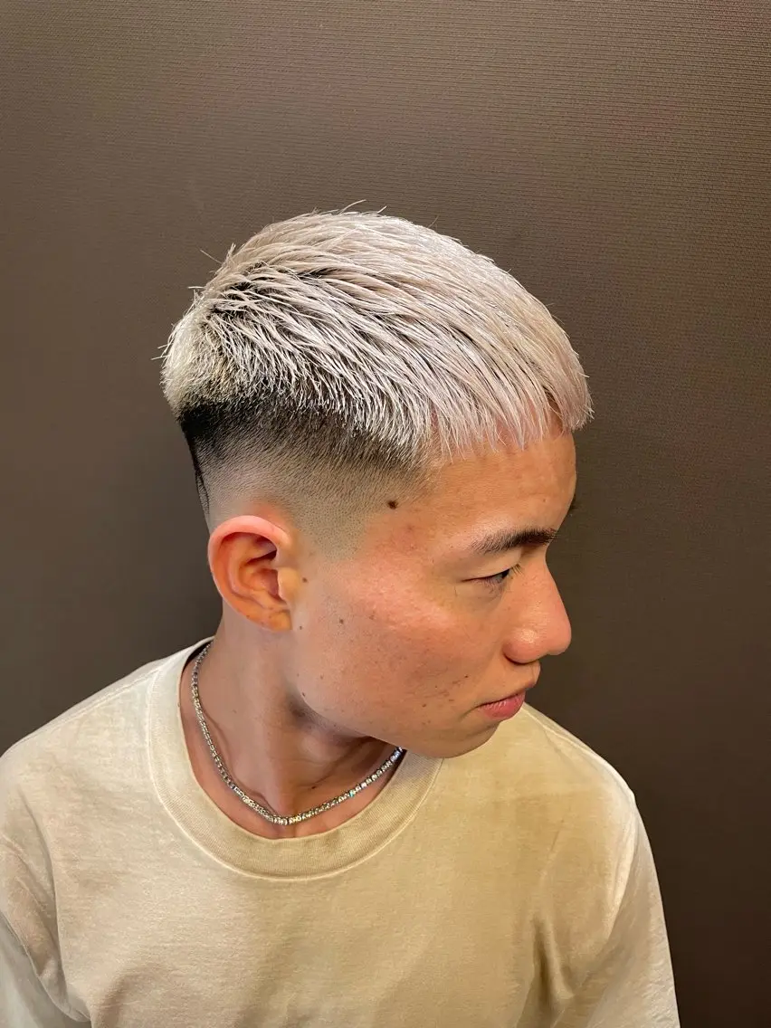 カラー メンズ カット ヘアカラー 新宿メンズヘア 原田睦人のヘアスタイル