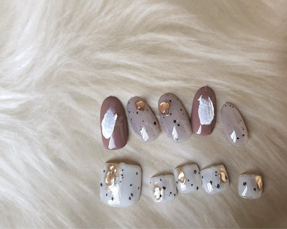 ネイル ジェルネイル ハンドネイル saki_ nail heronのネイルデザイン