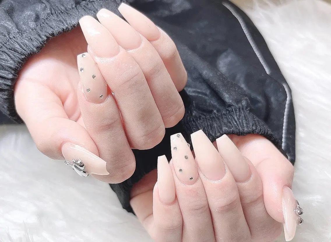 ネイル ワンカラーネイル スカルプネイル シンプルネイル nailcute 大野のネイルデザイン