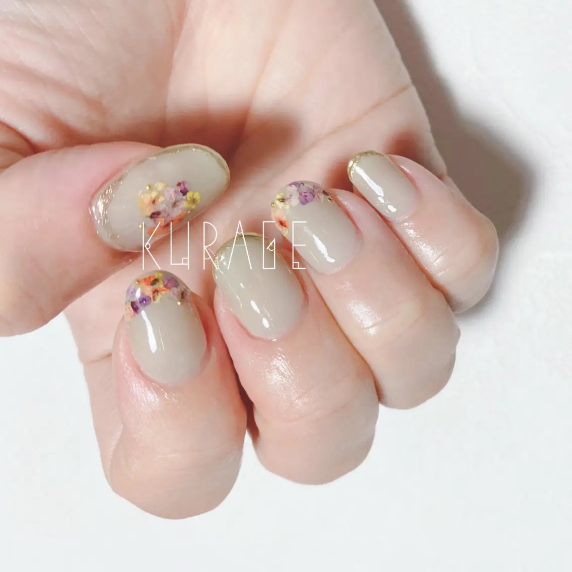 ネイル ハンドネイル private salon 海月のネイルデザイン