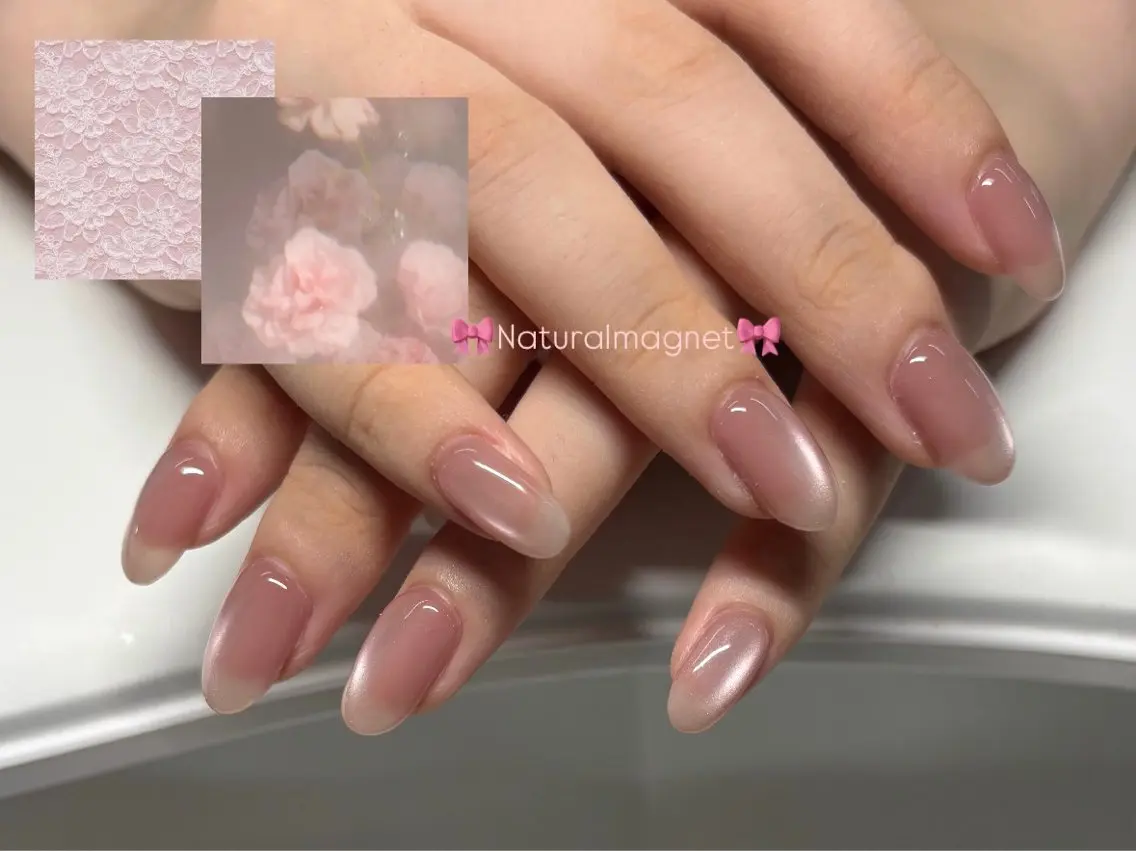 ネイル マグネットネイル ハンドネイル Honbo kanadeのネイルデザイン