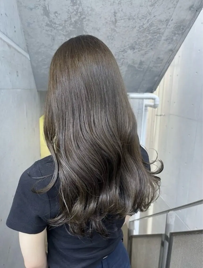 ロング カラー 似合わせスタイル 表参道🌿ちえのヘアスタイル