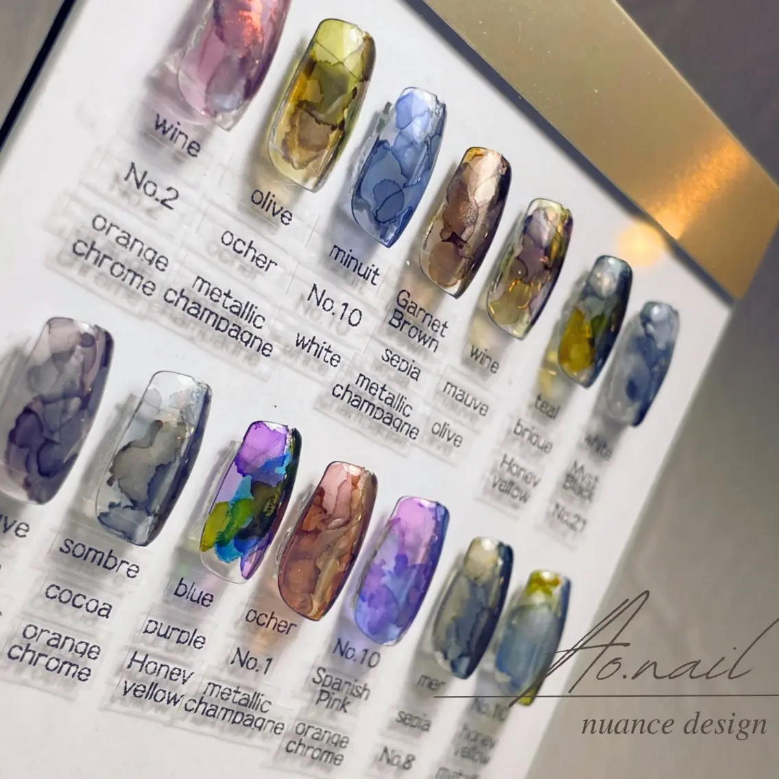 オフなし【最先端】インクネイル🖊️💅の写真