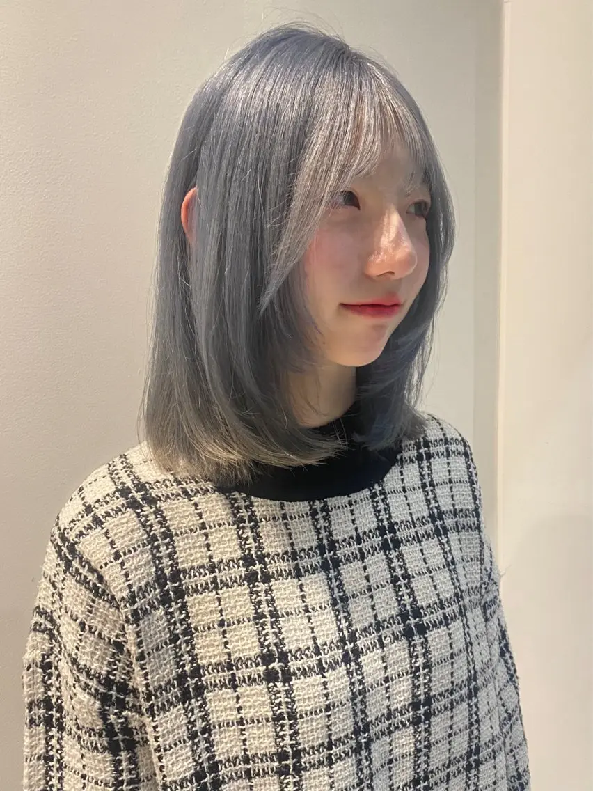 ミディアム カラー カット ヘアカラー トリートメント mai / linoah˚✧のヘアスタイル