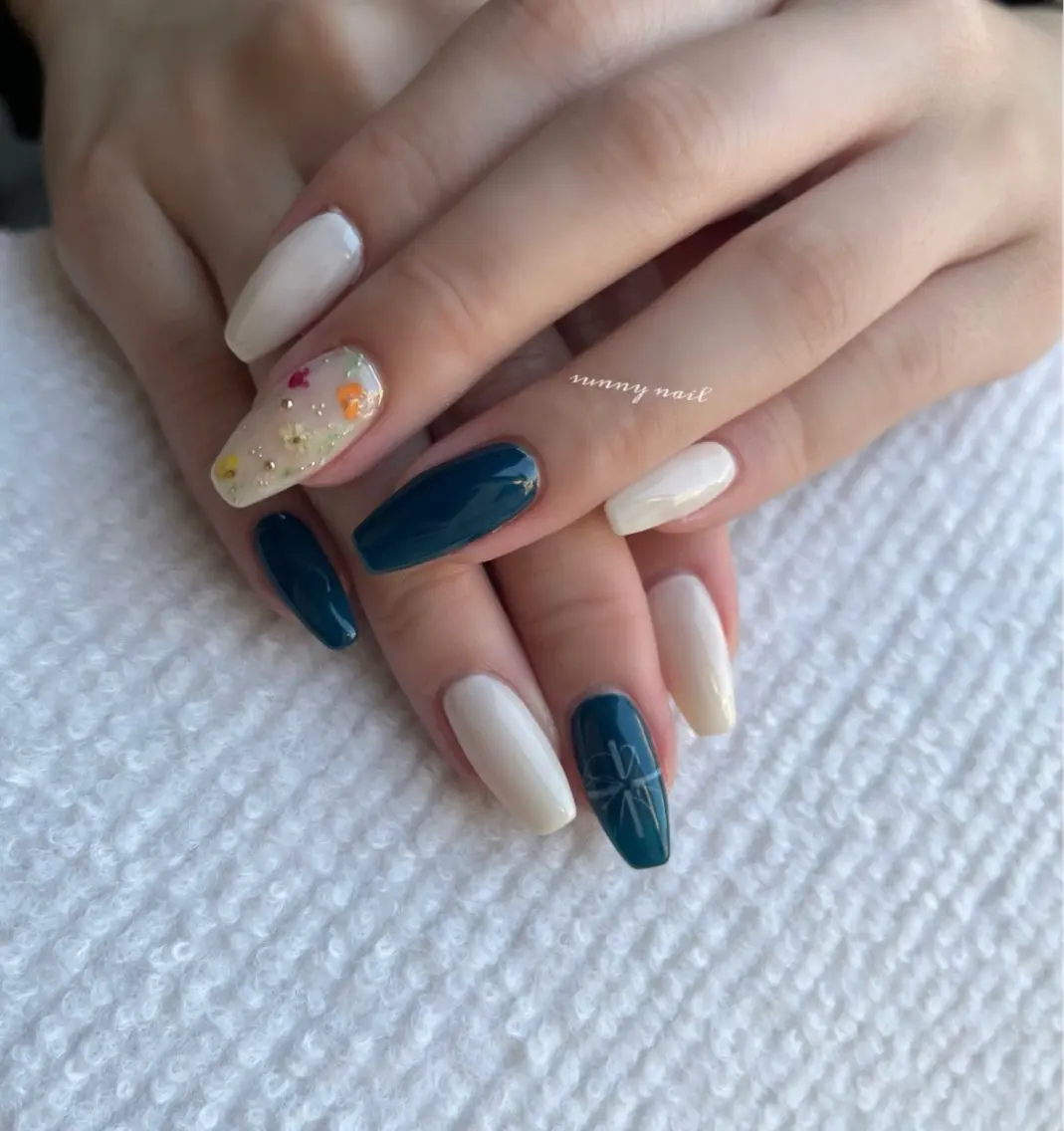 ネイル アートネイル ジェルネイル パラジェル sunny nailのネイルデザイン