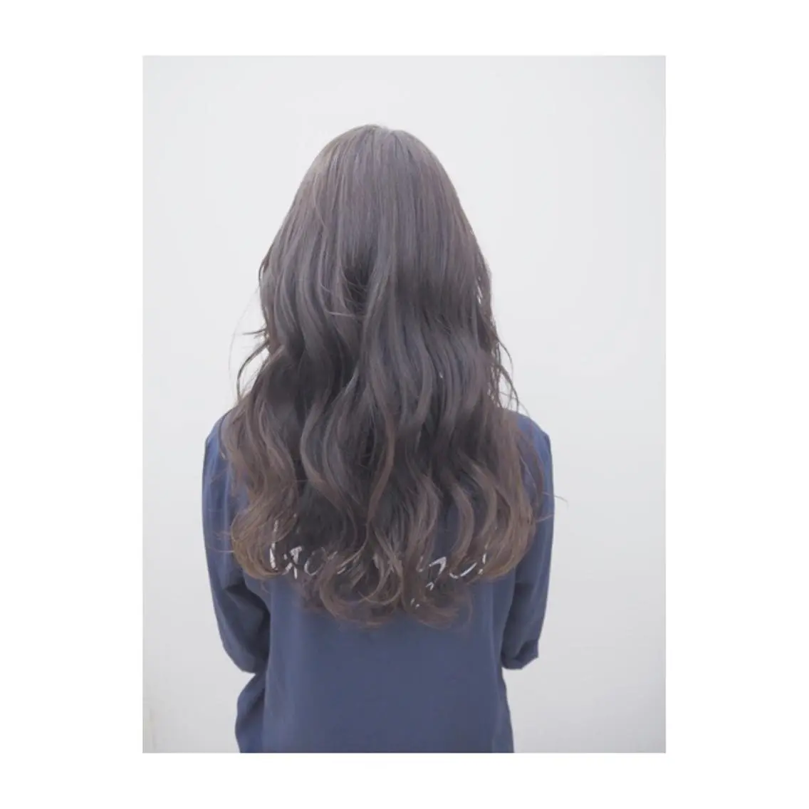 セミロング カラー 永岡 鉄平のヘアスタイル