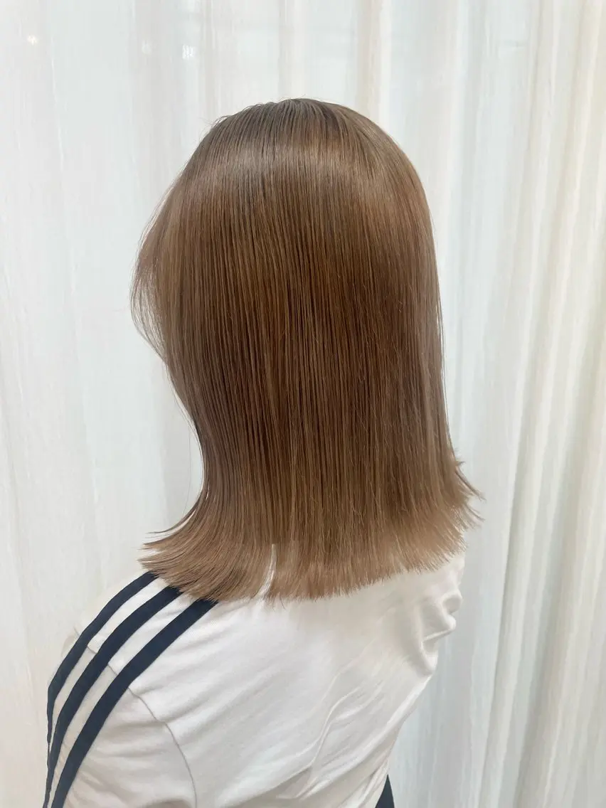 ミディアム ヘアカラー miyabi/ eMuのヘアスタイル