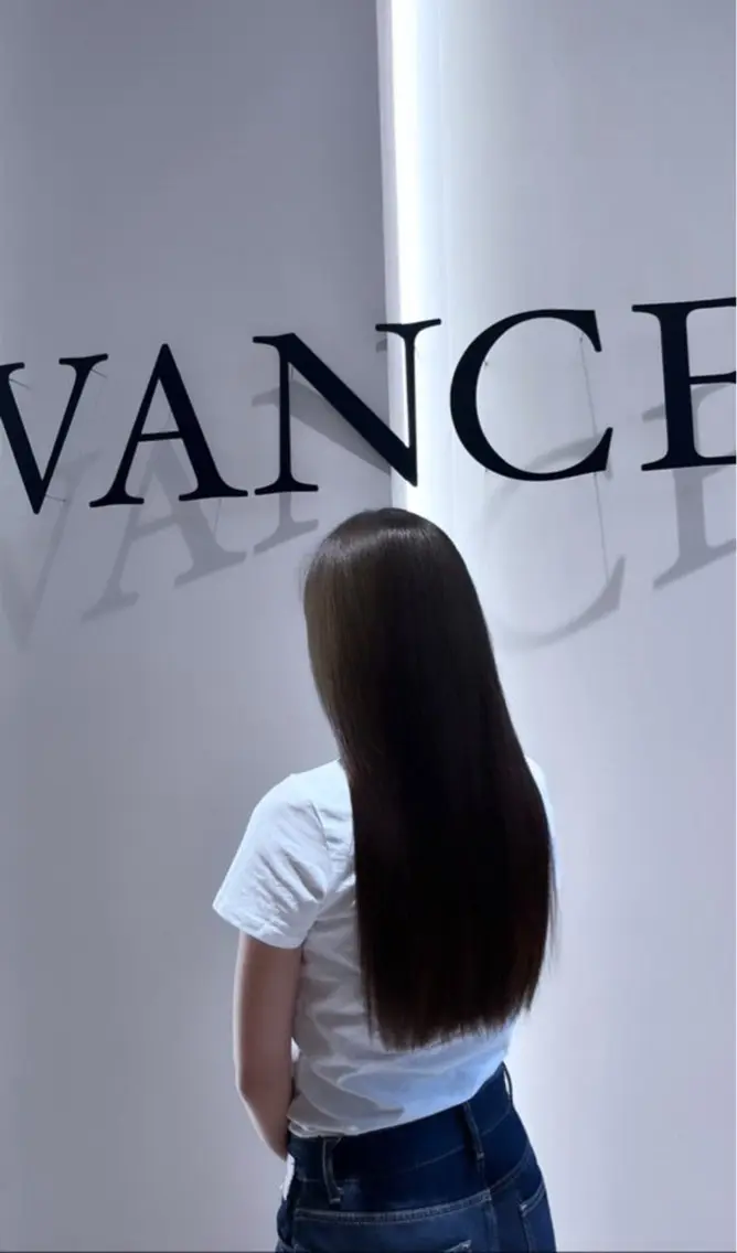 ロング カット 縮毛矯正 トリートメント 石井良典 髪質改善のヘアスタイル