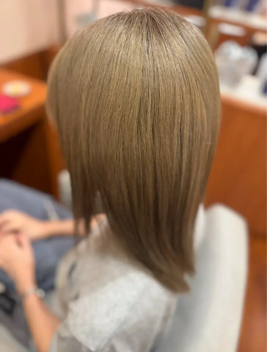 ミディアム トリートメント 川島 愛莉のヘアスタイル
