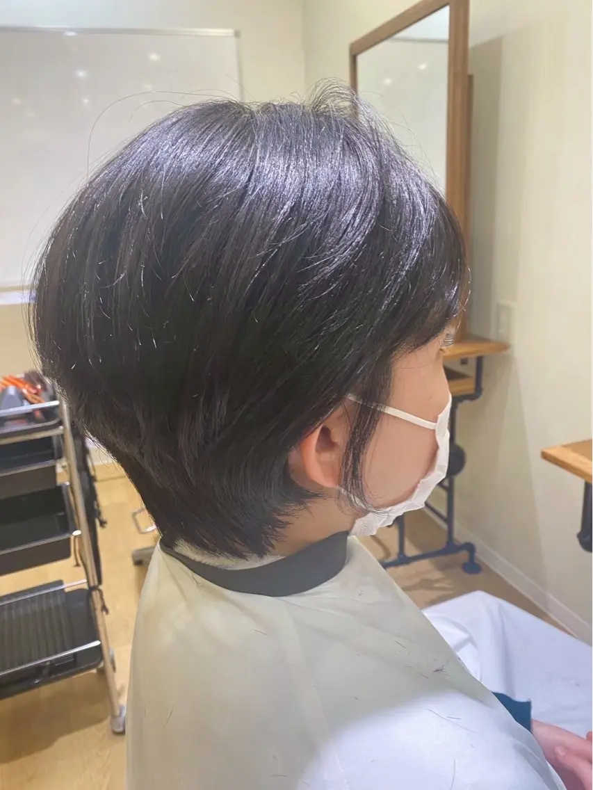 ショート spinhair荻野 莉帆のヘアスタイル
