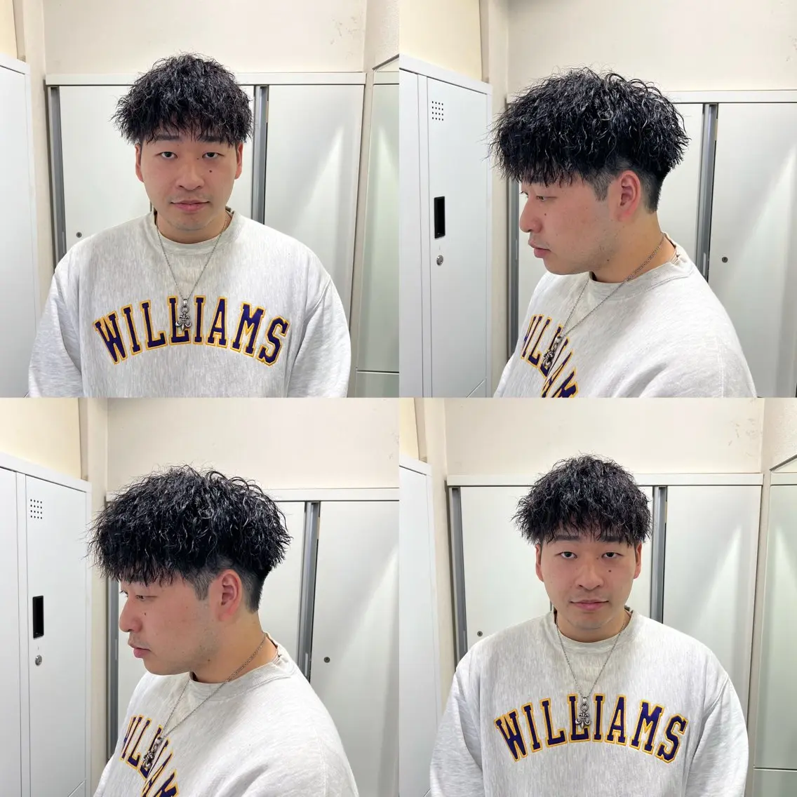 ショート パーマ メンズ メンズパーマ ツイストスパイラルパーマ スパイラルパーマ 茅ヶ崎パーマ特化/ スパイラル/ハルキのヘアスタイル