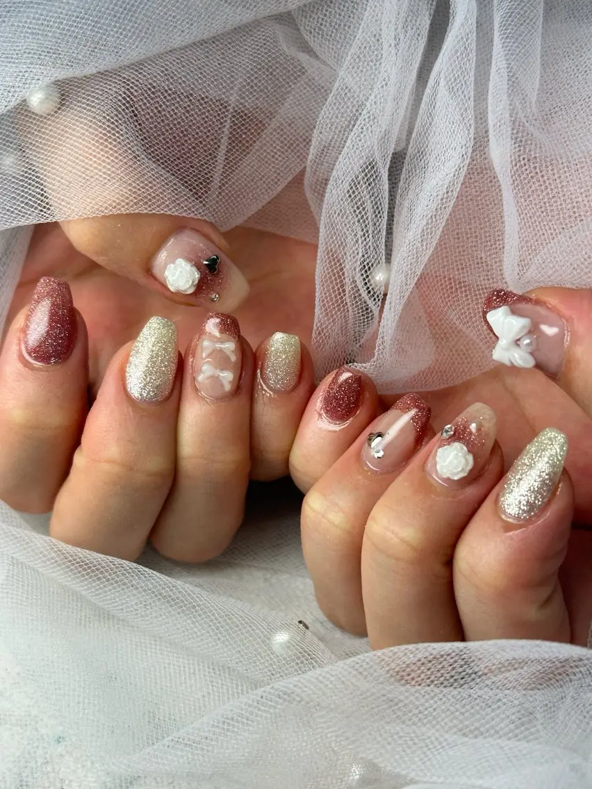 ネイル ハンドネイル Queennail 北堀江AYAのネイルデザイン