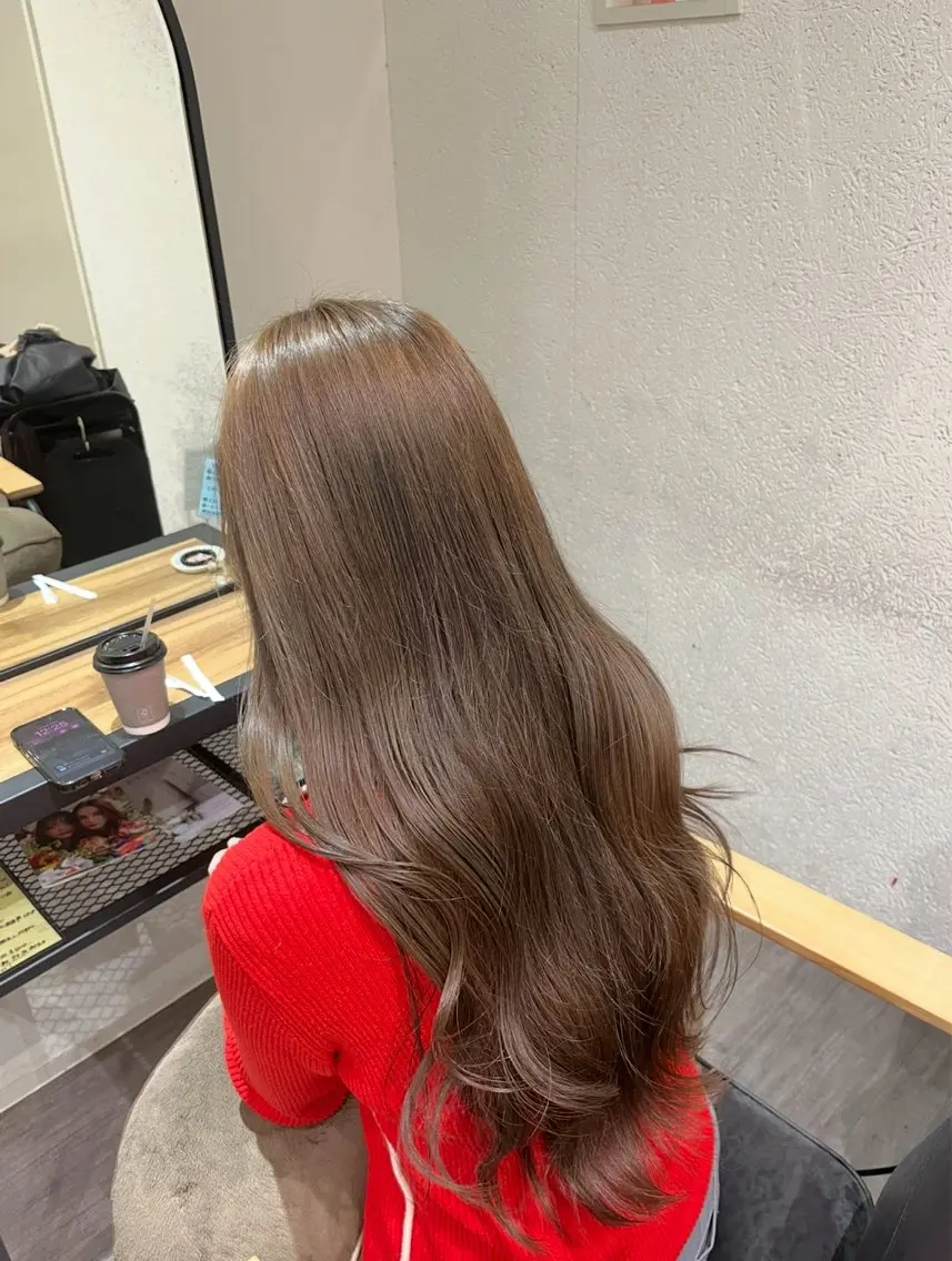ロング ヘアカラー cocotte みづき/艶カラー🫧のヘアスタイル