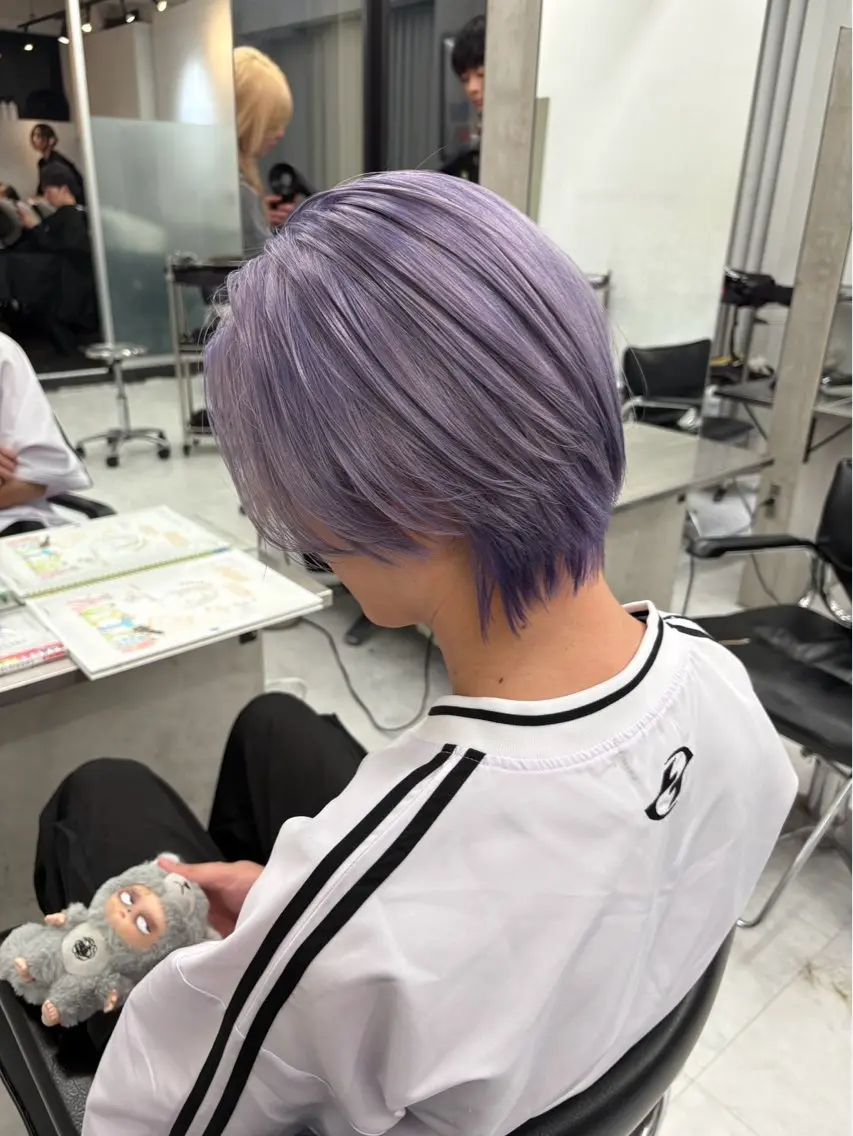カラー ブリーチ ヘアカラー 【ADITION】 Konatsuのヘアスタイル