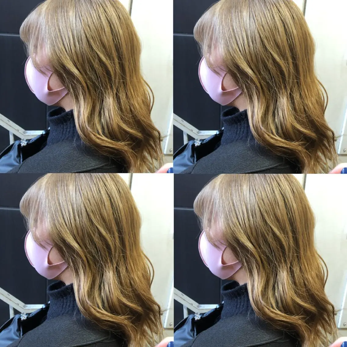 セミロング カラー Minami. 🩵 再現性特化ヘアのヘアスタイル