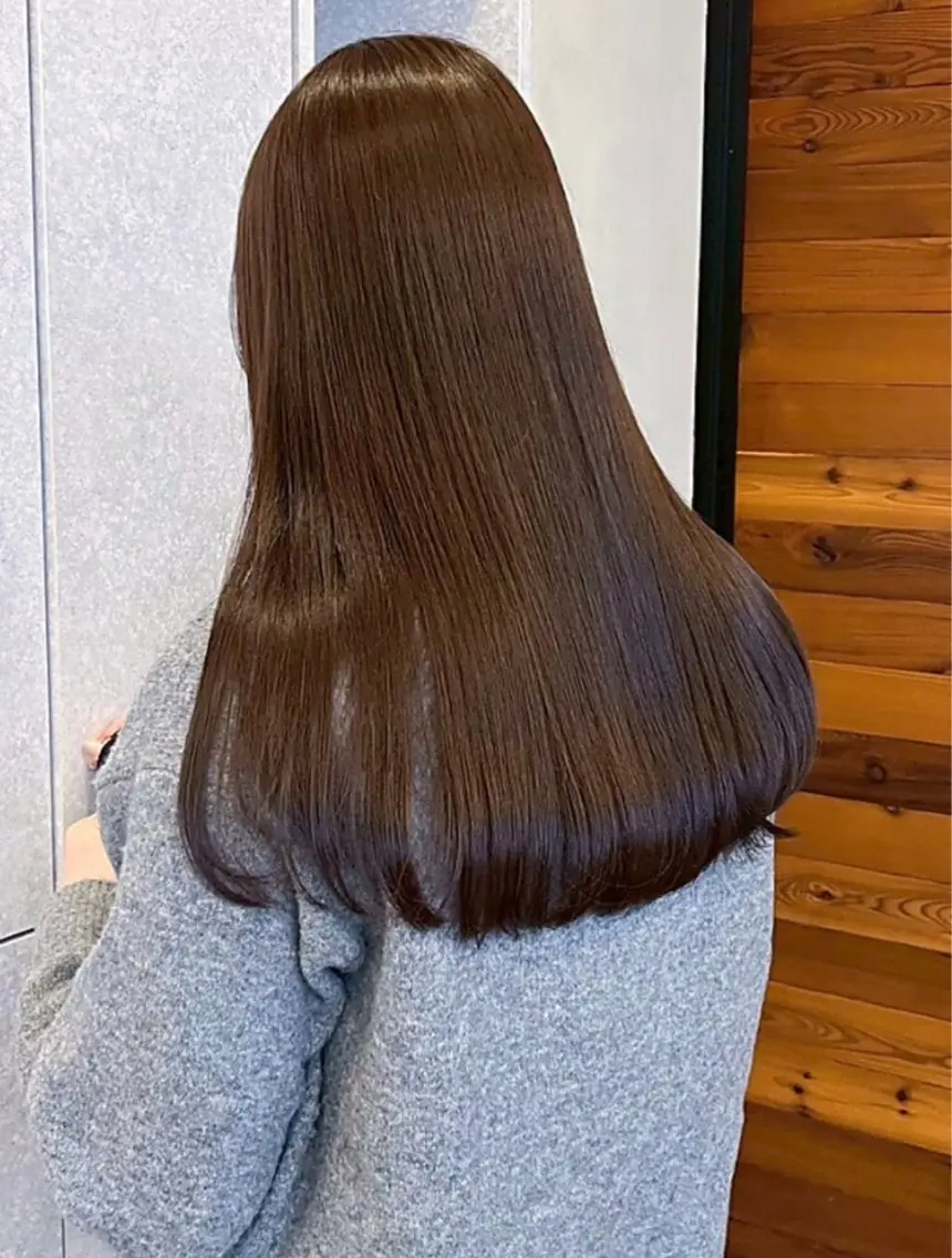 【🫧平日限定🫧】透明感カラー+選べるaujuaトリートメント✨️の写真