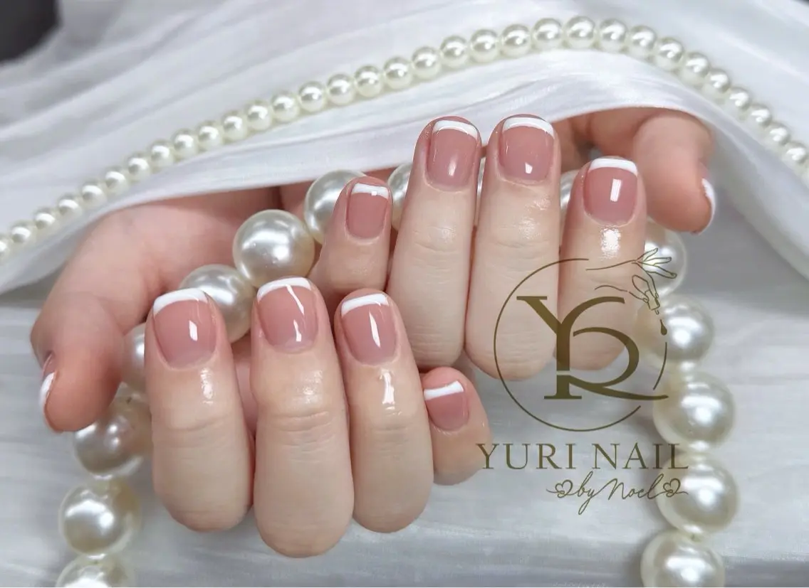 ネイル チークネイル フットネイル フレンチネイル グラデーション キラキラネイル ハンドネイル フットネイル ハンドケア YURI Nail Funabashiのネイルデザイン