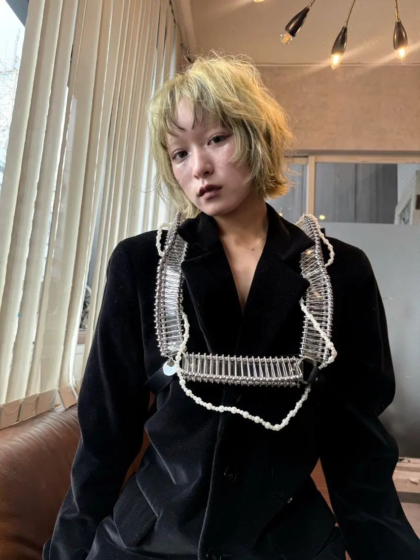 ショート カラー ヘアアレンジ ヘアカラー Tei /ileのヘアスタイル