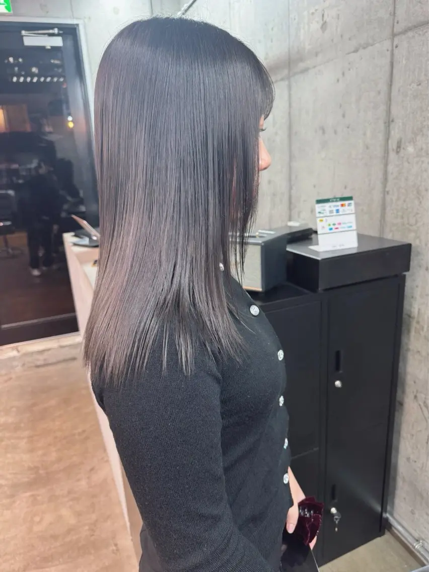 ミディアム 透明感カラー🌿ボブ ✨飛田 ケイのヘアスタイル