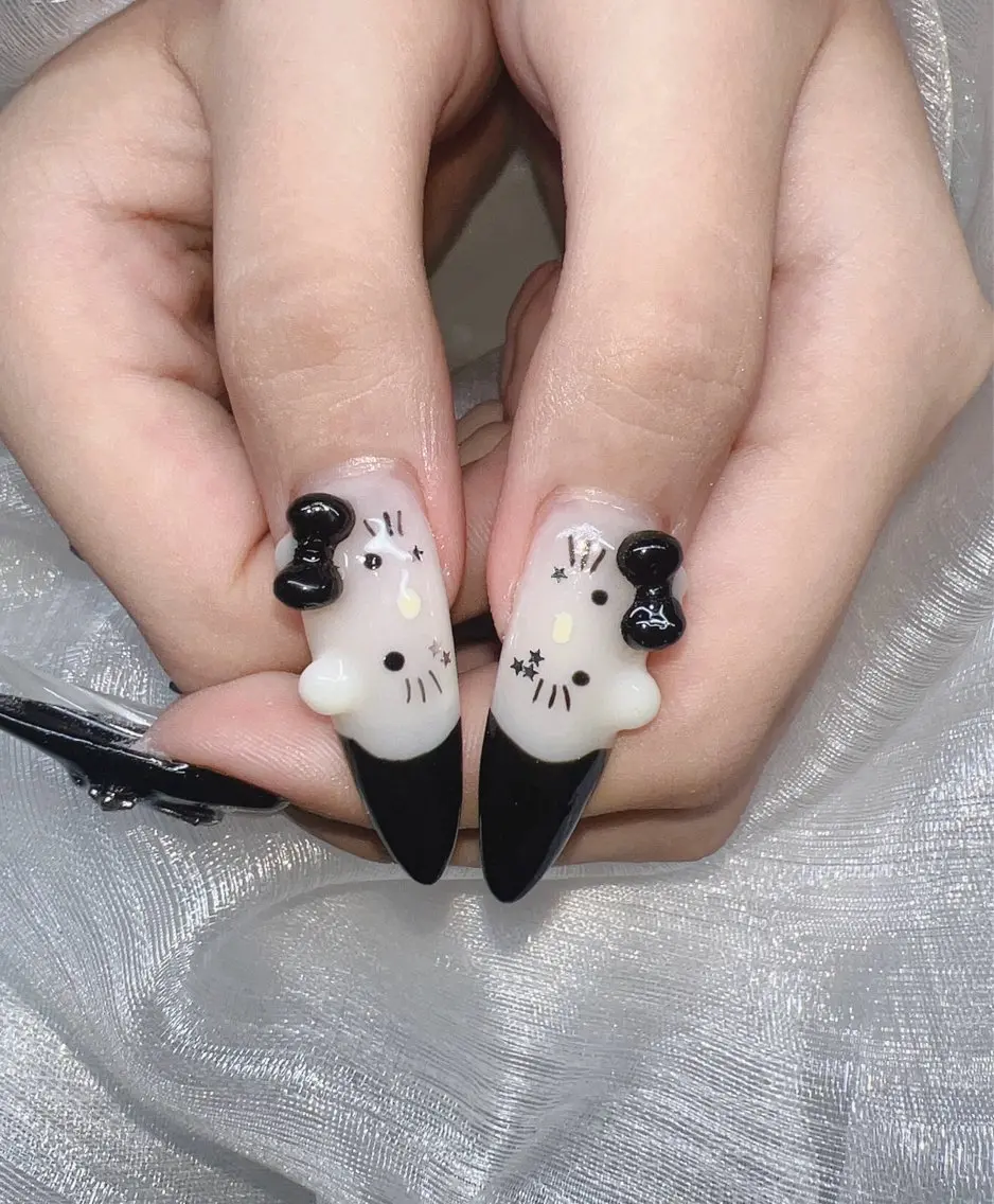 ネイル 長さ出し グラデーション キラキラネイル マグネットネイル ニュアンスネイル Lee Nails チップ長さだし専門店のネイルデザイン