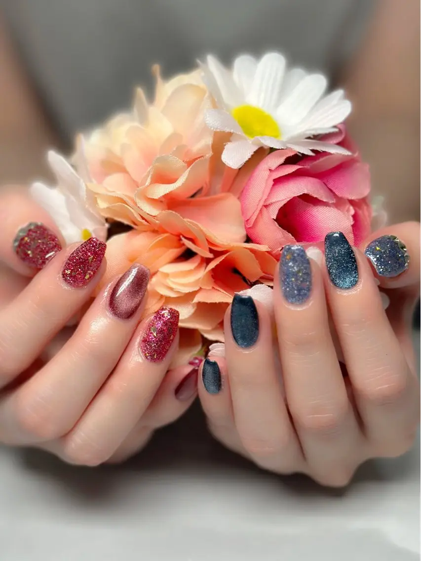ネイル ワンカラーネイル nyasu nailのネイルデザイン