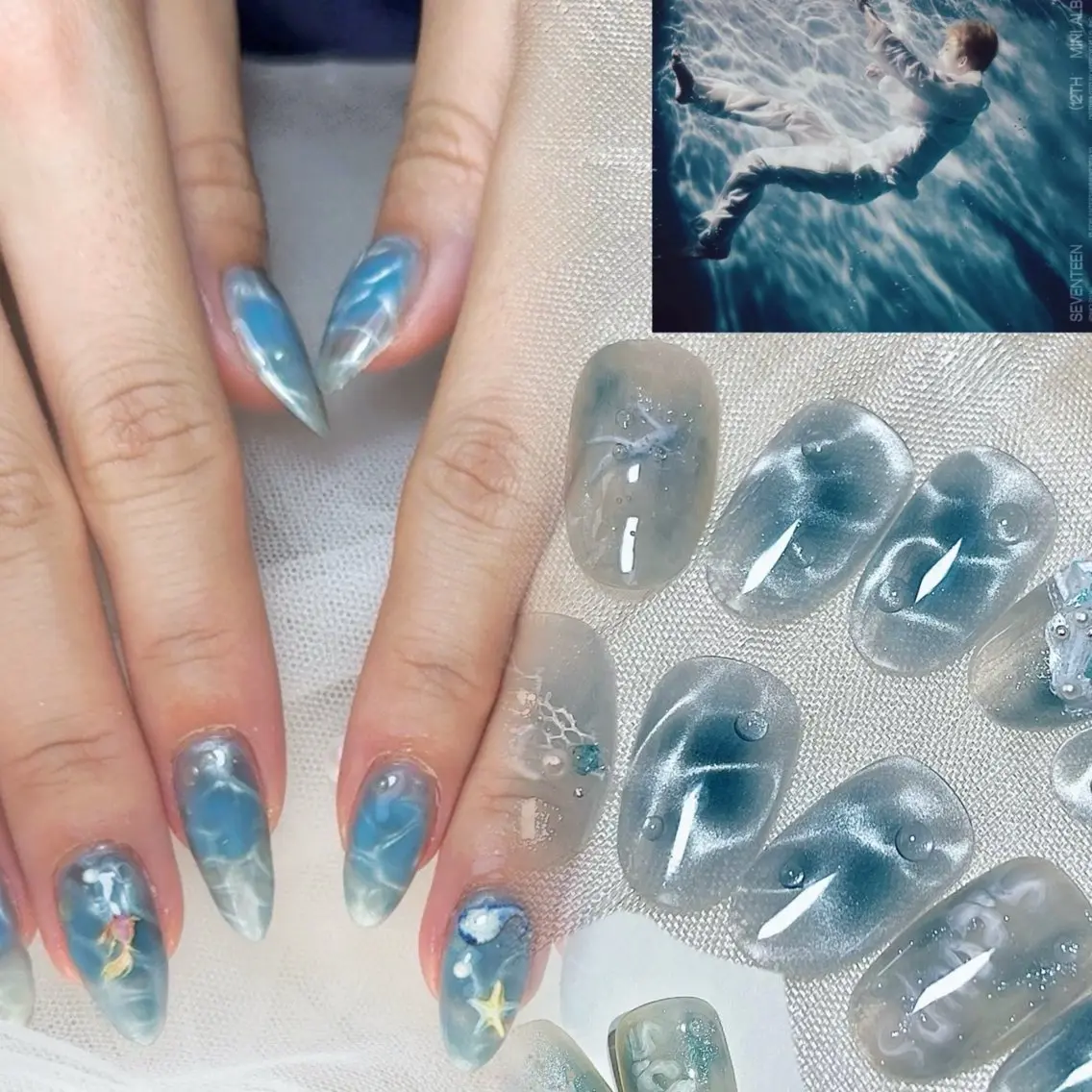 ネイル ハンドネイル リセス 高田馬場💎のネイルデザイン